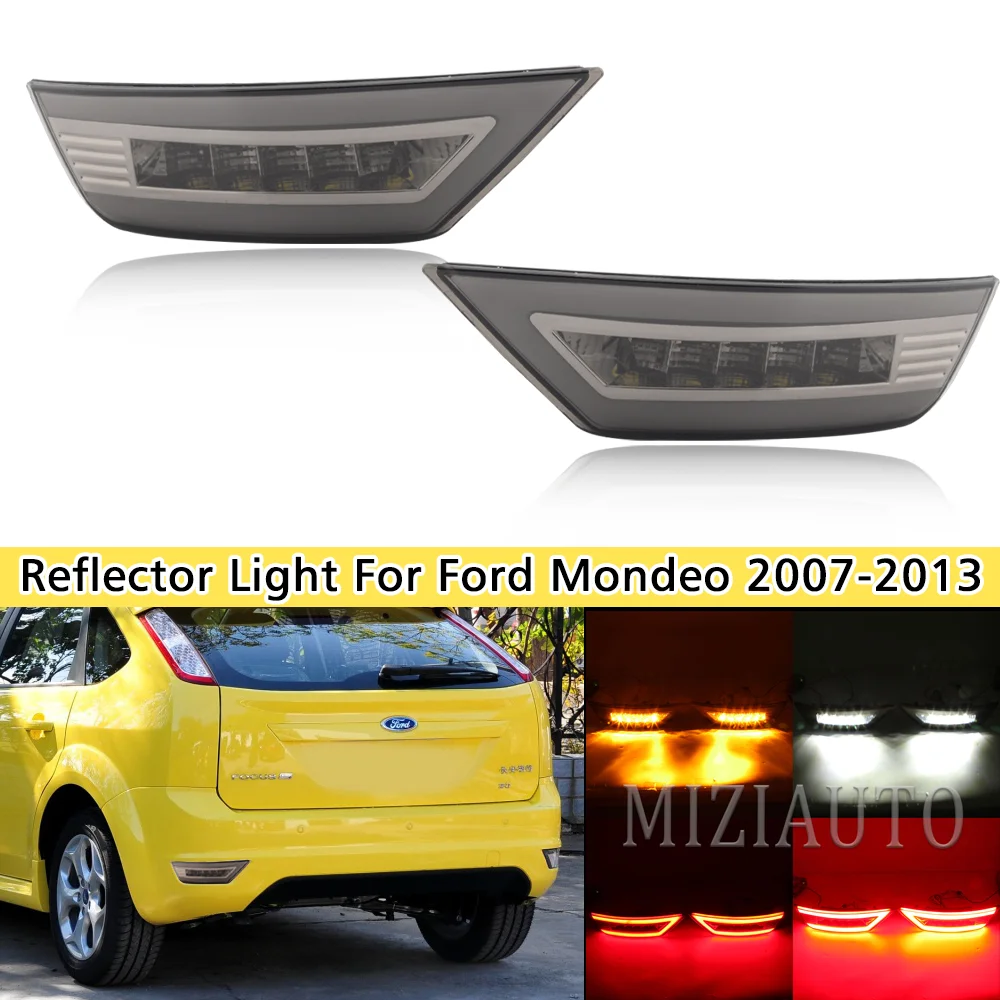

Фонарь заднего бампера для хэтчбека Ford Focus 2009-2013 для 2 MK2 Escape Kuga отражатель 2 шт. Многофункциональная СВЕТОДИОДНАЯ противотуманная фара