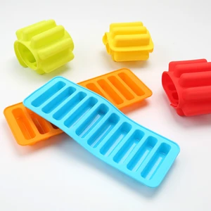 Форма силиконовая для льда в форме цилиндра с 10 отверстиями форма печенье Форма для выпечки мороженого шоколада