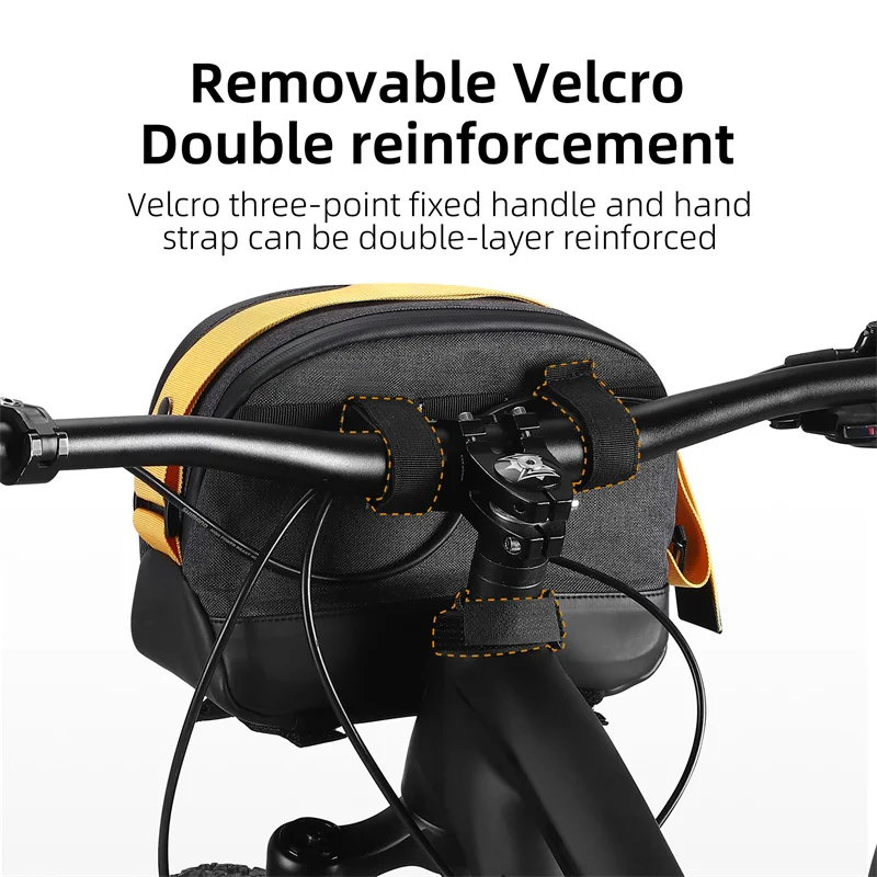 WEST BIKING портативная Передняя сумка для велосипеда 4 л вместительная на руль