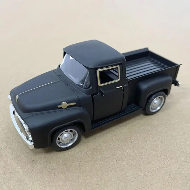 Classic Pickup Car 1/32 Scare Model Simulation Alloy Diecasts Pull Back Vehicle Toy For Boy Kids Collection