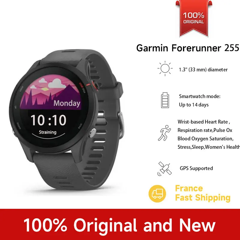 Garmin Forerunner 255 Sports Smartwatch 46mm 1.3