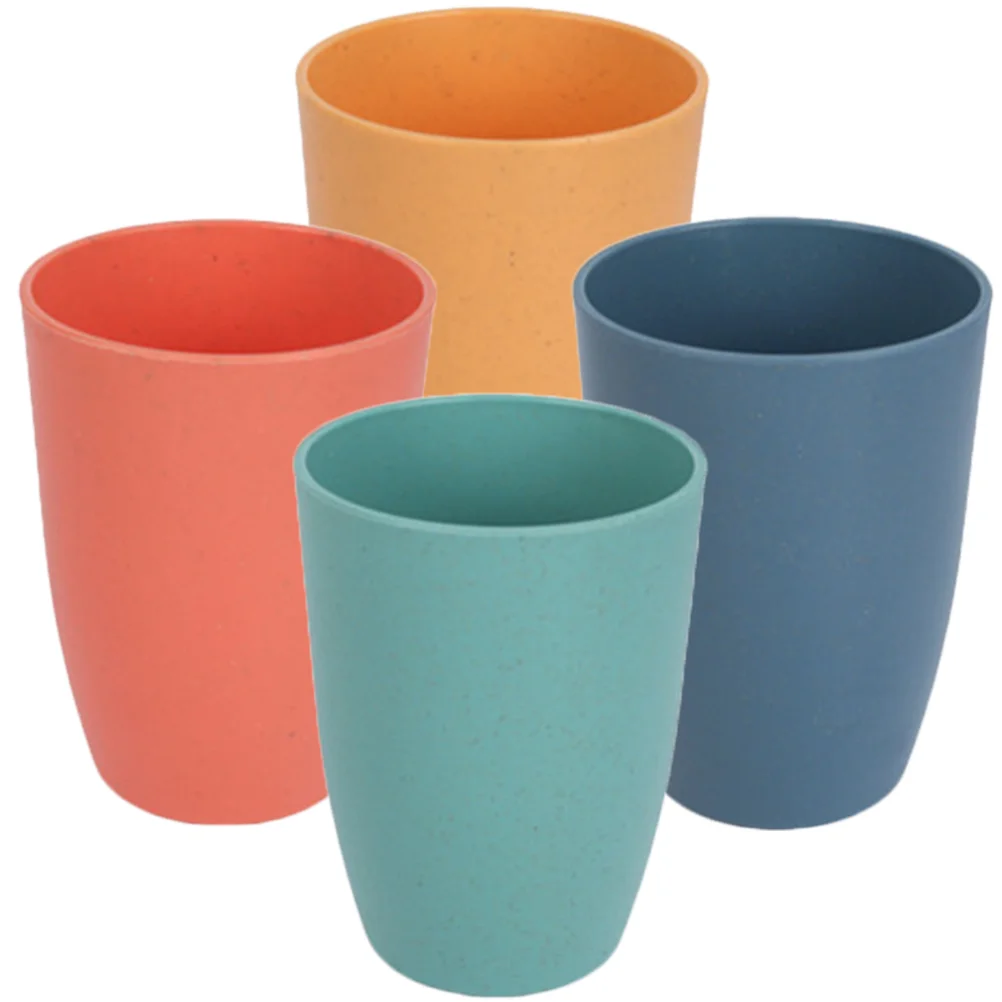 

4 Pcs Mouthwash Cup Home Bathroom Cups Drink Dormitory Plastic Adult