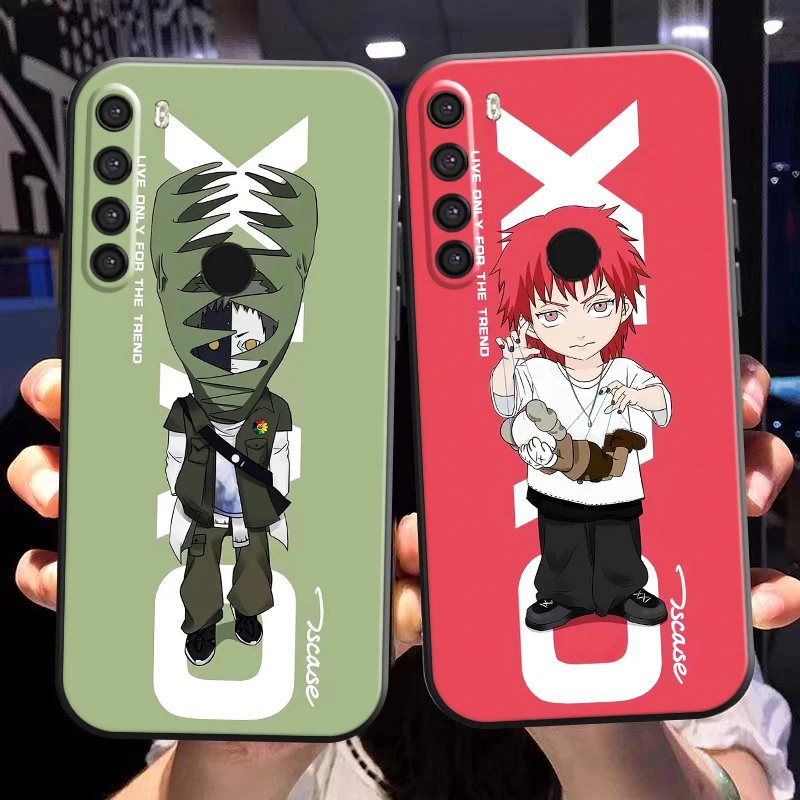 

Naruto Fashion Akatsuki Phone Case For Xiaomi Redmi Note 8 Pro Note 8T Redmi 8 8A Funda Coque Back Silicone Cover Soft Black
