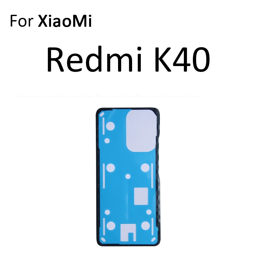 Фото Задняя крышка корпуса, клейкая лента для ремонта Xiaomi Redmi K20 K30 4G K30S K40S K40 Pro Plus, запчасти для ремонта №3