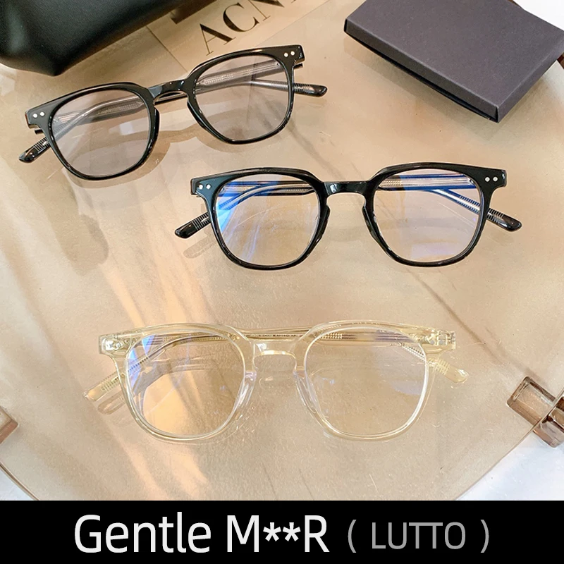 

Нежные женские солнцезащитные очки LUTTO для мужчин винтажные Роскошные брендовые товары Дизайнерские летние очки MONSTER Uv400 Модные корейские