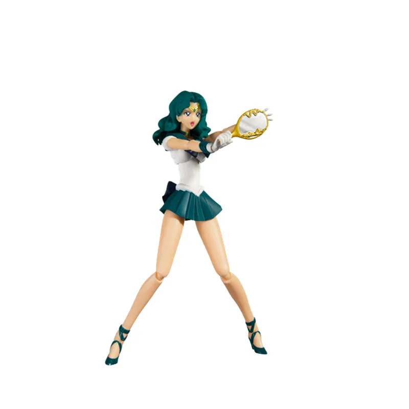 Bandai SHF Сейлор Мун Нептун кайу Артикуляция Michiru фигурки в сборе модели Детские