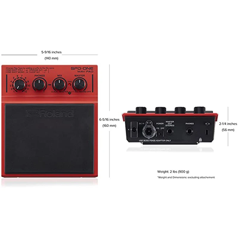 Электронная ударная барабанная панель Roland SPD-1W WAV |