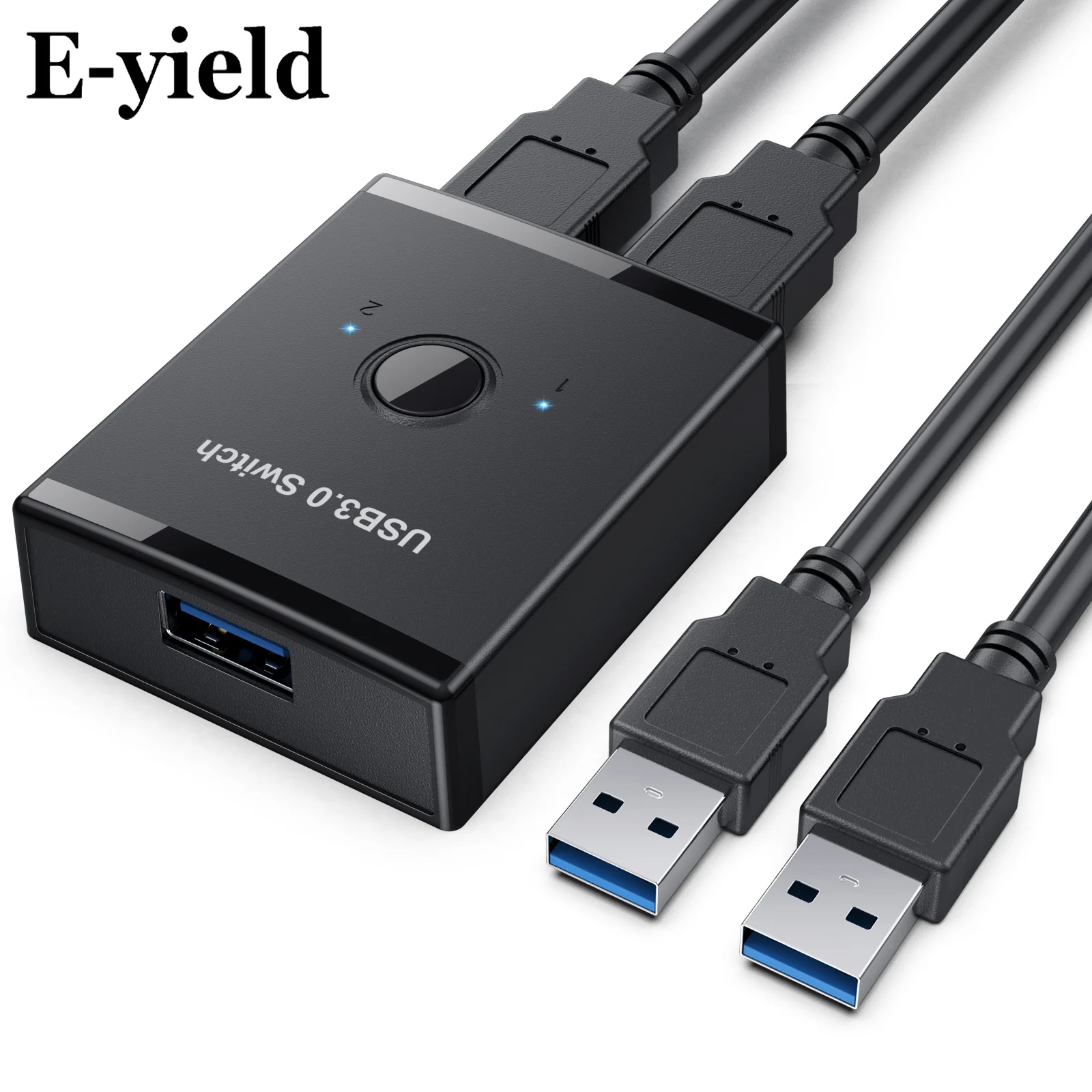 Usb Switch Kvm Usb Hub 3.0 Switcher Selector Kvm Interruptor para Teclado pc Impressora do Rato pc Partilha de Dispositivos Interruptor Usb