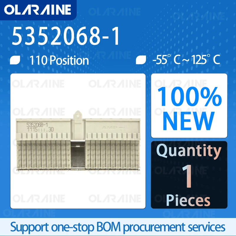 1 шт. разъем 5352068-1 В переменного тока лампочка UL94
