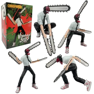 17cm Chainsaw Man Denji Anime Figure VIBRATION STARS Power/Denji Action Figure Chainsaw Man Figurine Adult Model Doll Toys Gifts