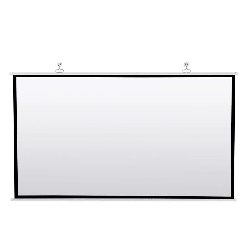 

Projector Screen for Home Theater HD White Foldable Anti-Crease