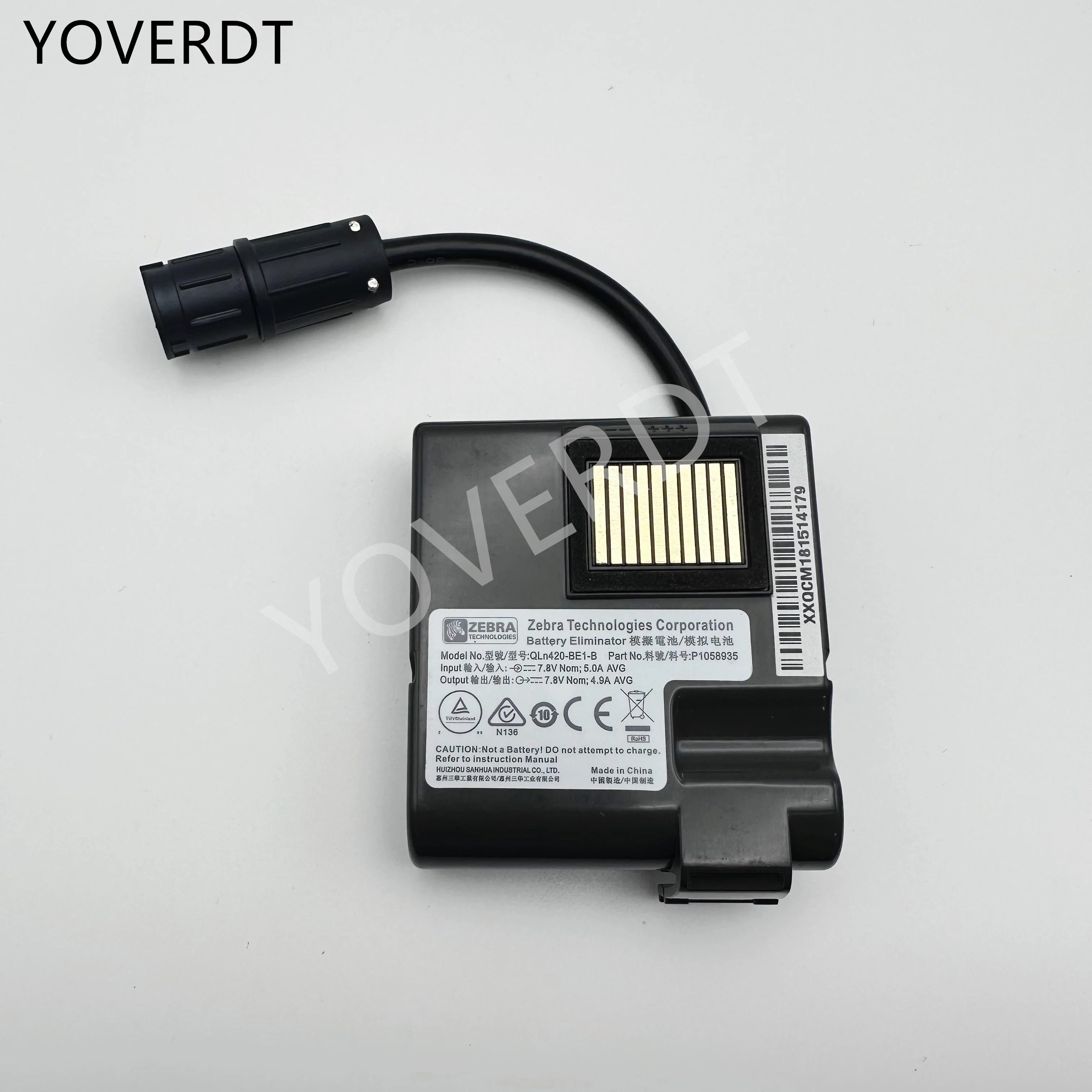 Новый Устранитель аккумулятора Zebra для мобильного принтера для чеков ZQ630 QLn420