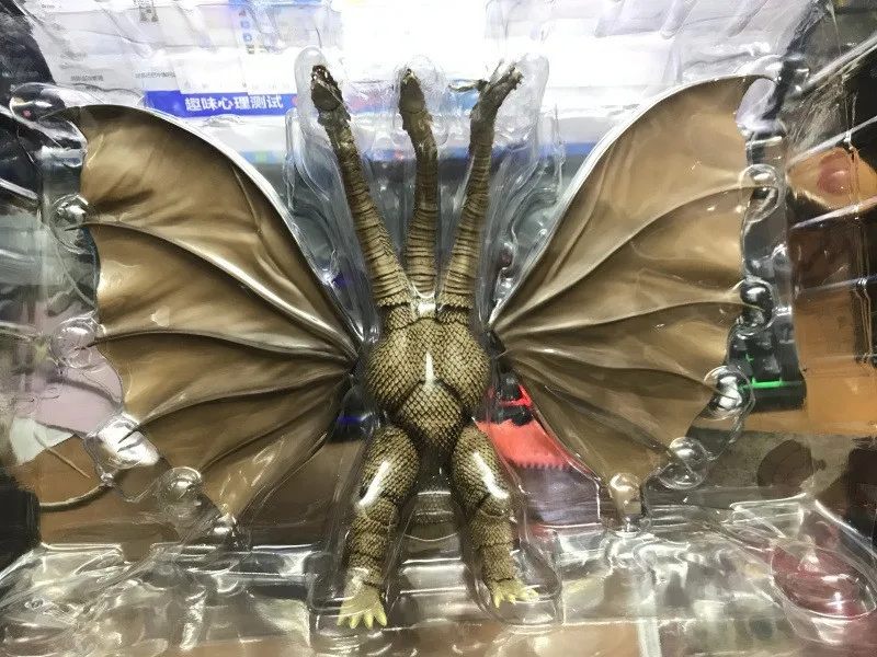 

Dinosaur Monster Mechanical King Ghidorah PVC Godzilla Model Three Headed Dragon Collectible Action Figure Doll Toy Gift