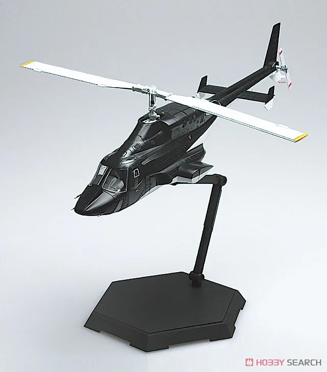 Модель пластиковая в сборе aoshin вертолет Летающий волк масштабе 1/48 с прозрачным
