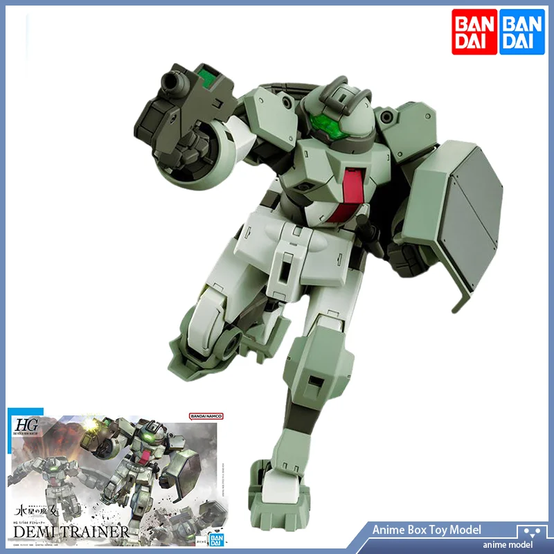 

[In Stock]Bandai Original GUNDAM Anime Model HG 09 1/144 DEMI TRAINER Action Figure Assembly Model Toys Collectible Gifts for