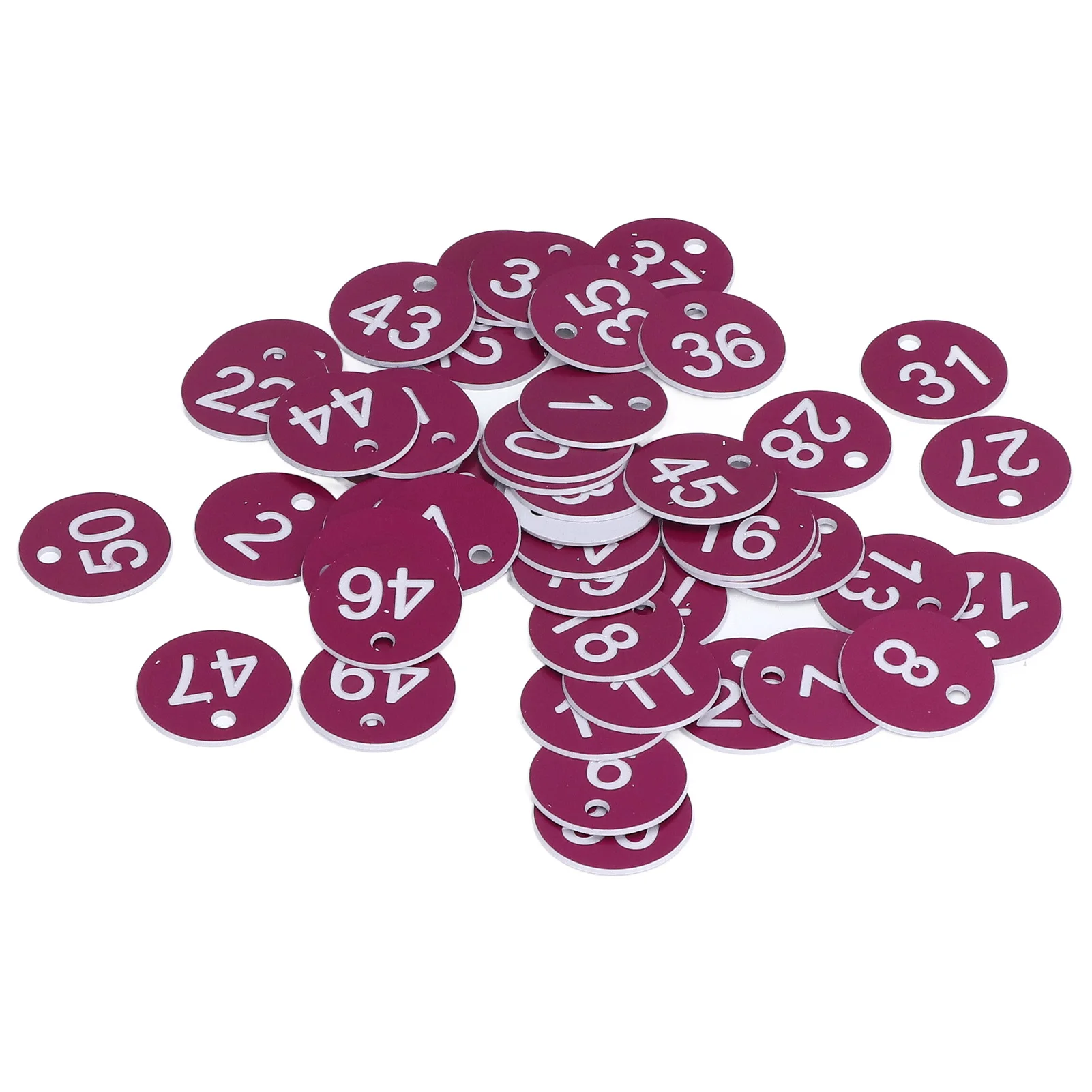 50 шт. Нумерованная этикетка круглая простая красивая бирка для улья