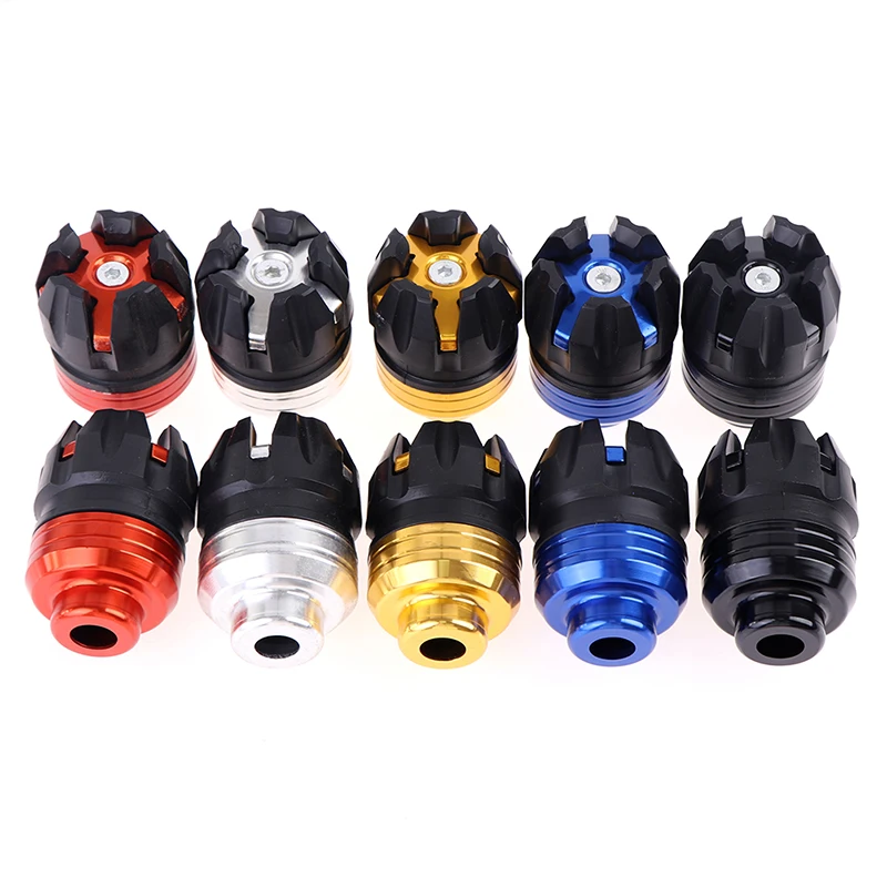 

2PCS Colorful Scooter Parts Dirt Pit Bike Accessories Motocross Wheel Anticaida Motorbike Crash Pad Motorcycle Frame Sliders