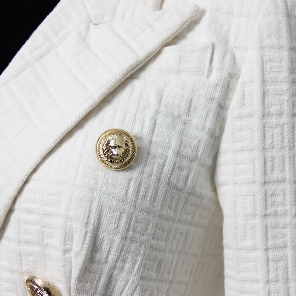 LXUNYI  High Quality White Blazer Women 2022 Fashion Ladies Long Sleeve Slim Elegant Suit Jackets Solid Sashes Vintage Blazers