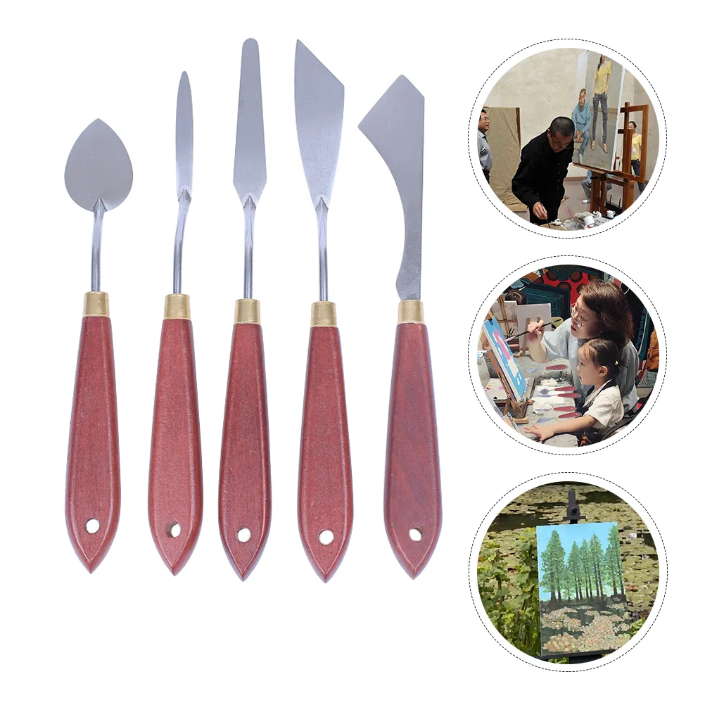 

1 set of Oil Painting Oil Painting Supplies Oil Painting Spatula for Artist Enthusiasts