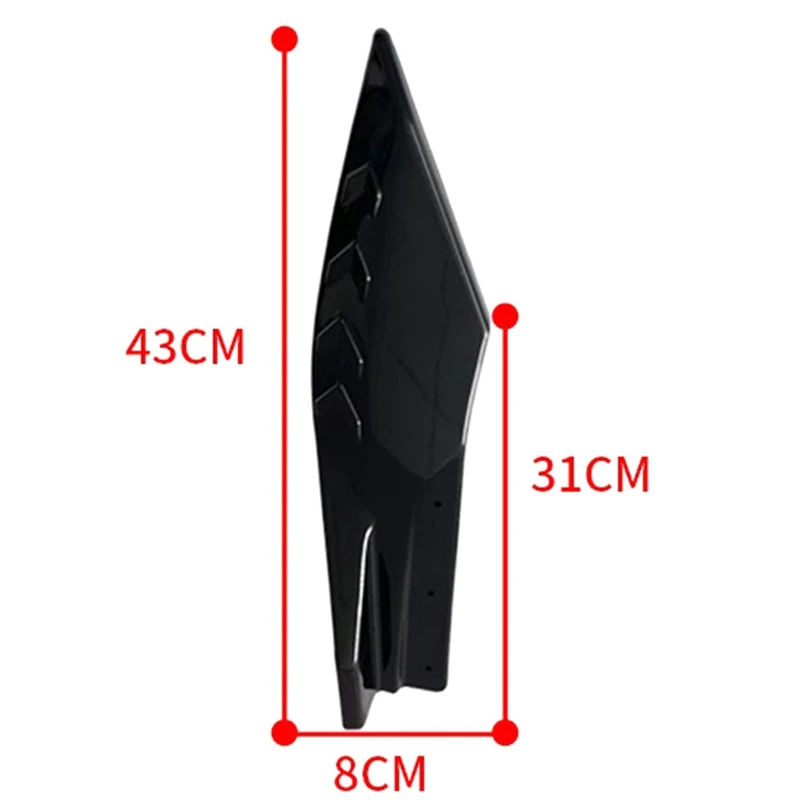 1 пара автомобильного заднего бампера угол защиты лезвия автомобильные