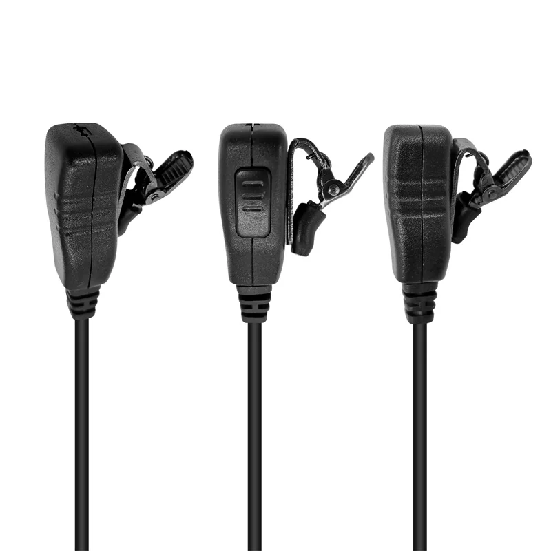Covert Acoustic Tube Bodyguard Earpiece Headset with Microphone for Yaesu Vertex Radio VX-231