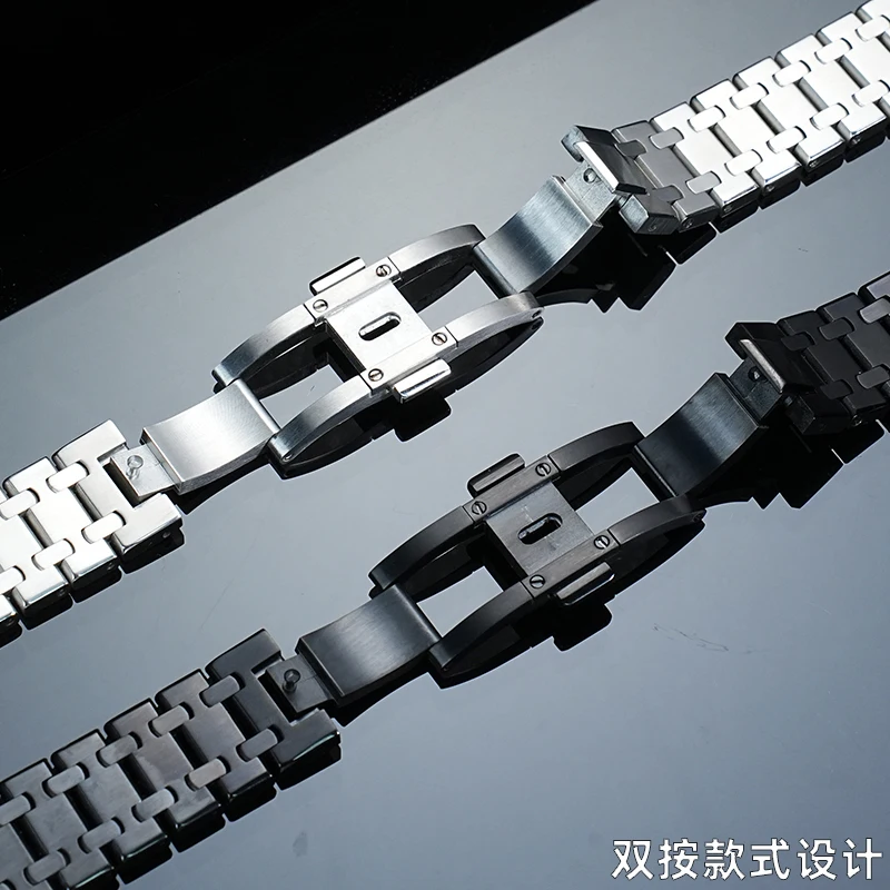 Фото Комплект модов MTG-B3000 ремешок из нержавеющей стали для Casio G-shock MTG-B3000B модифицированный металлический браслет из нержавеющей стали мужские аксессуары №4