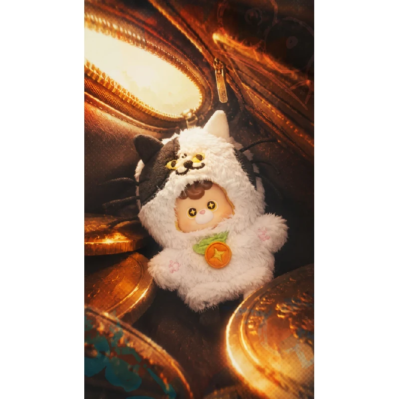 Фото Серия Diudiu Baby Tag Your Monster: Виниловые плюшевые фигурки в закрытой упаковке, милые куклы-модели, коллекционные фигурки №5