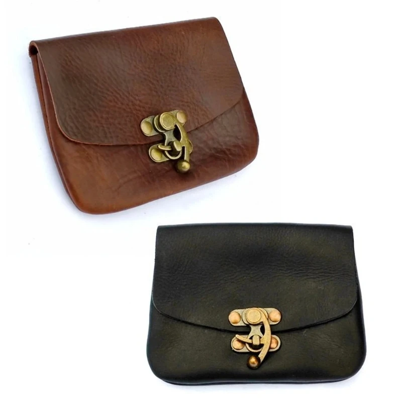 

Сумка на пояс из искусственной кожи в стиле ренессанс Элегантная и практичная поясная сумка в готическом стиле для мужчин