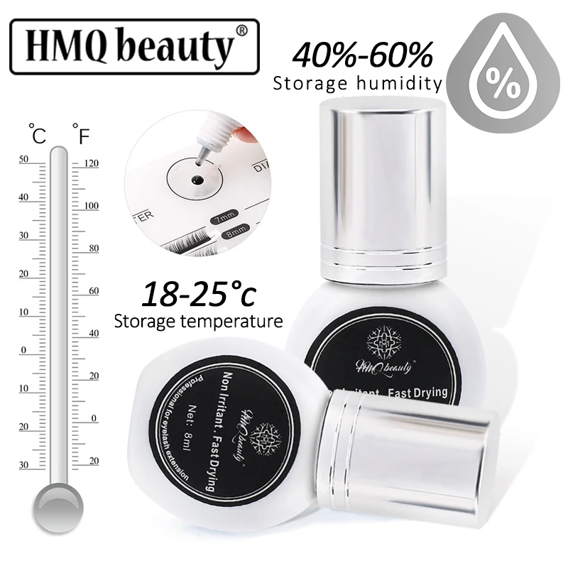 Новый быстросохнущий клей для наращивания накладных ресниц 2-3s черный макияжа |