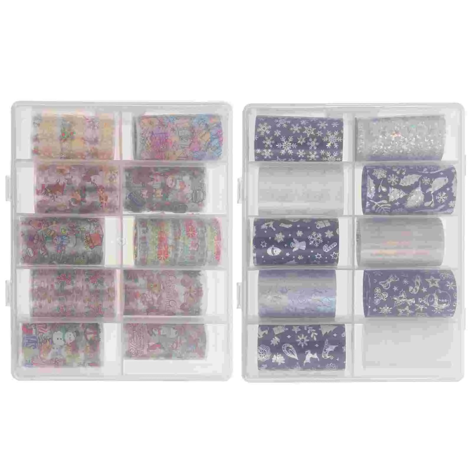 

20 Sheets Christmas Nail Decal Chic Nail Decals Manicure Stickers for Lady Woman