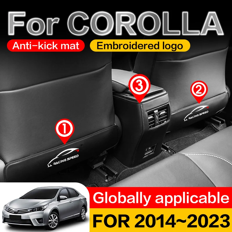 Задние аксессуары из углеродного волокна для TOYOTA COROLLA 2019 2021 22 23 E210