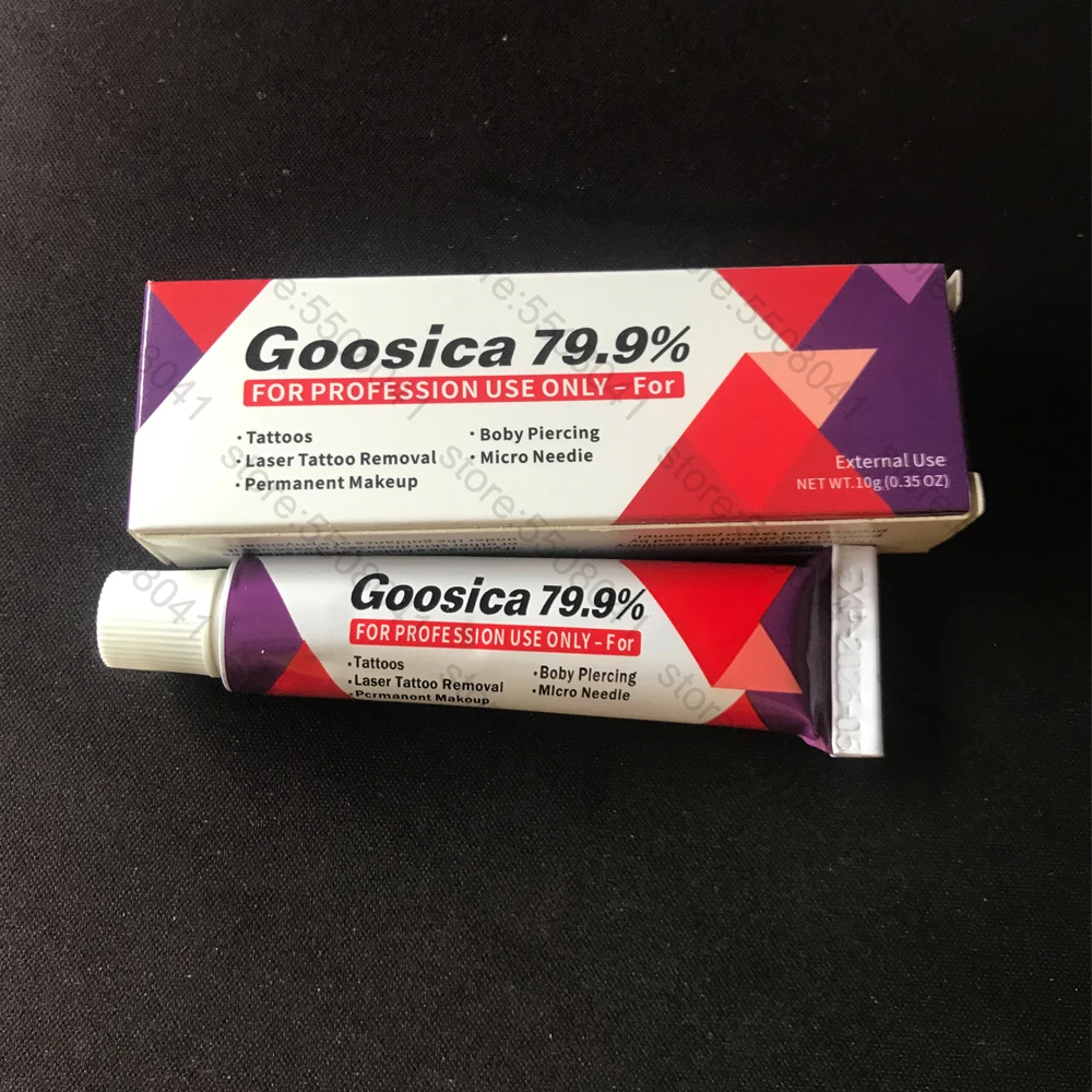

79.9% new Goosica Tattoo Cream for Before Permanent makeup beauty Body Eyebrow Eyeliner Lips Tattoo Care Cream 10g