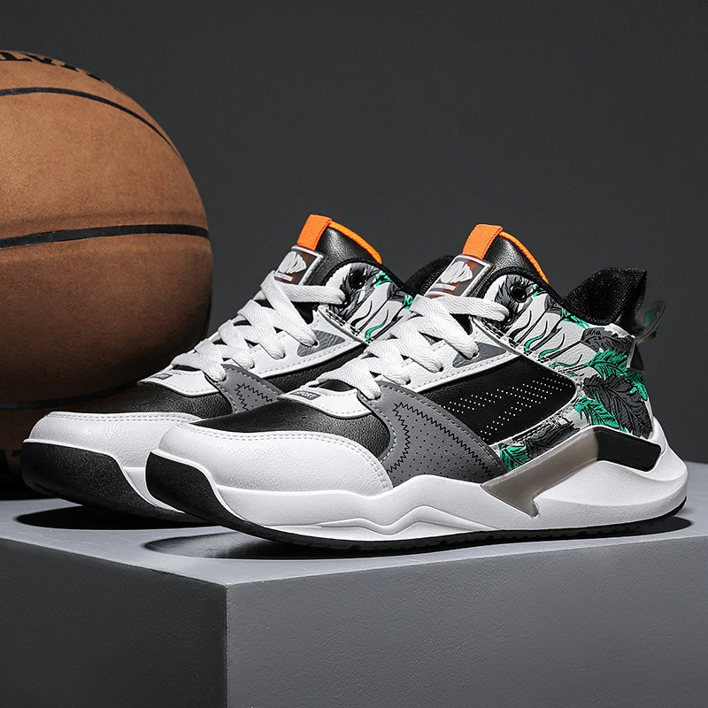 

Lightweight Basketball Shoes for Men , Comfortable and Breathable Sports Sneakers, Training, Athletics, New Collection, 2022