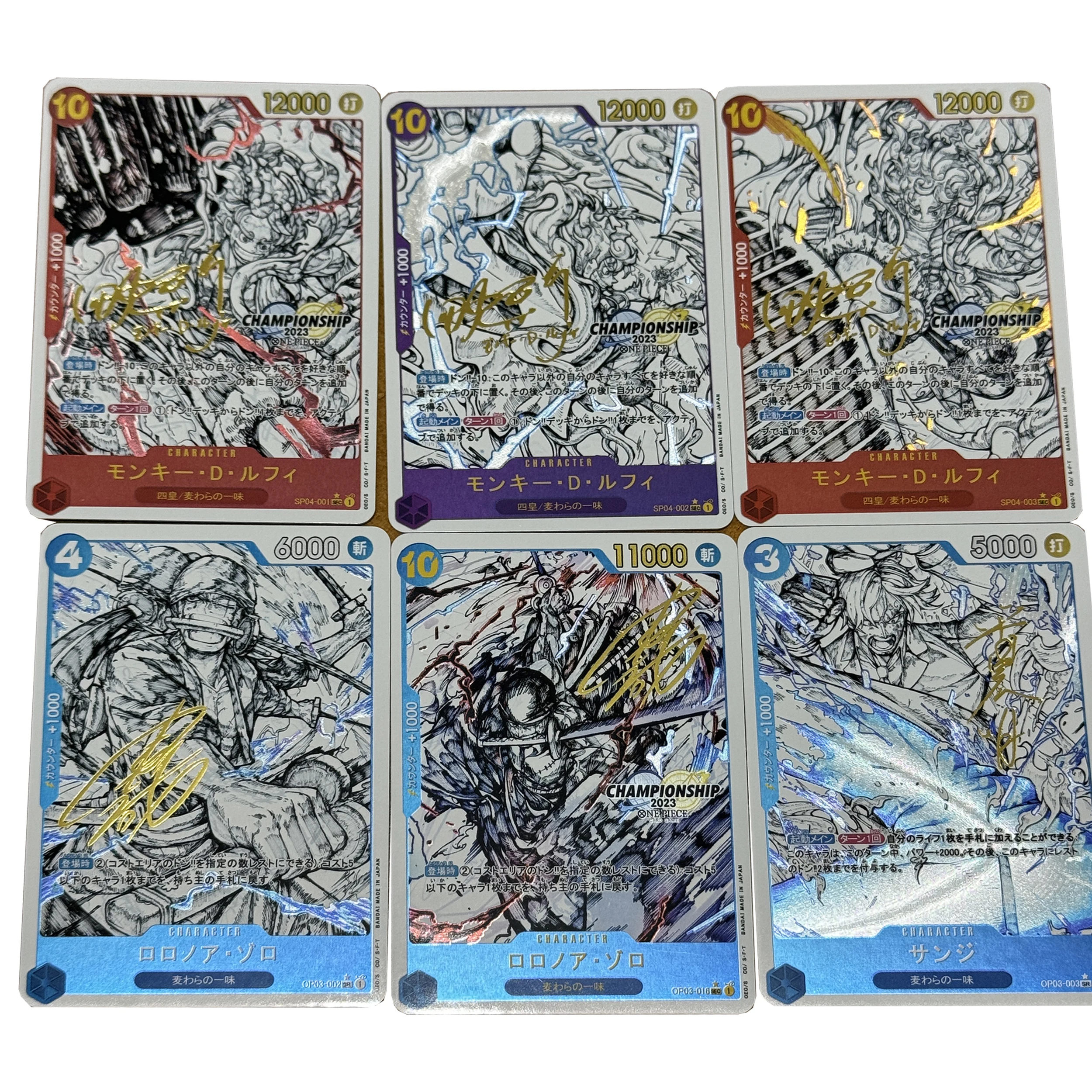 Diy самостоятельное изготовление 6 шт./комплект цельный кусок Ника Зоро