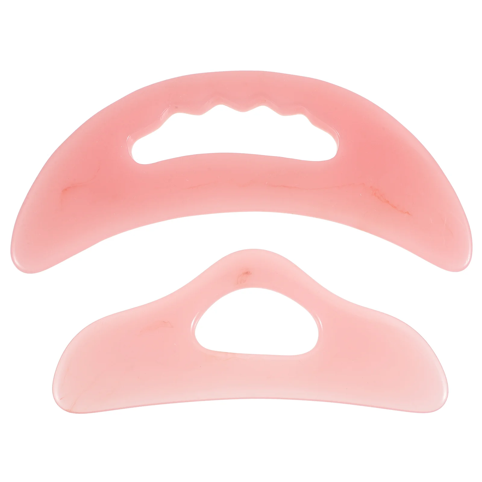 

Инструмент Для Массажа Гуаша 2 шт., подвески для пальто, инструмент для лимфатического массажа из смолы, скребок для соскабливания лица, спины, шеи