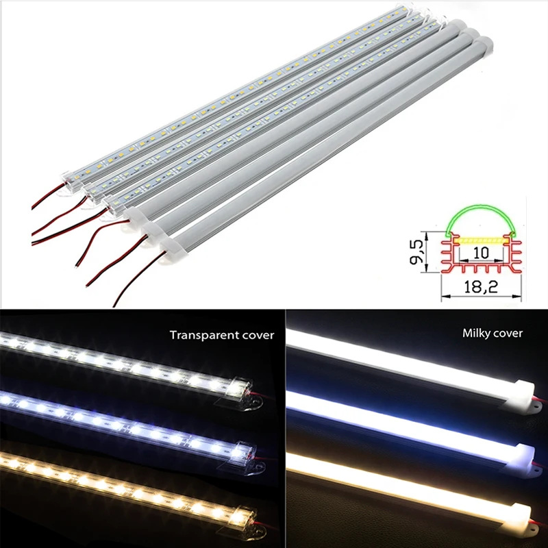 

10 шт., светодиодная лента Necen 5730, теплый белый, белый, холодный белый, натуральный белый