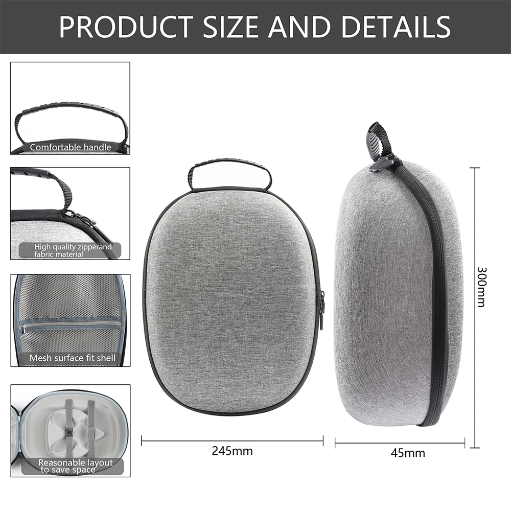 Портативная противоударная сумка Eva для путешествий и хранения Oculus Quest 3