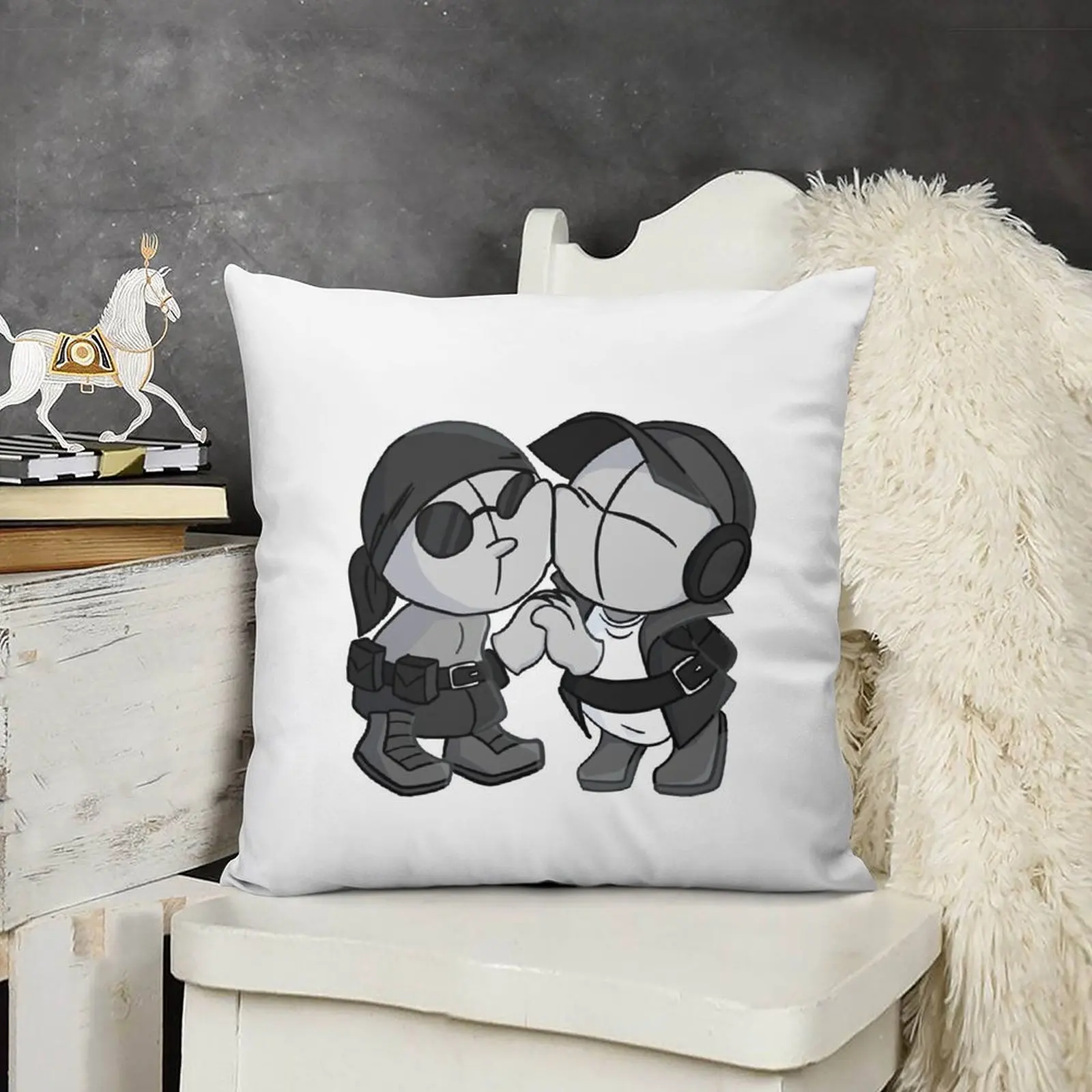 Наволочки для подушек рождественские украшения 2025