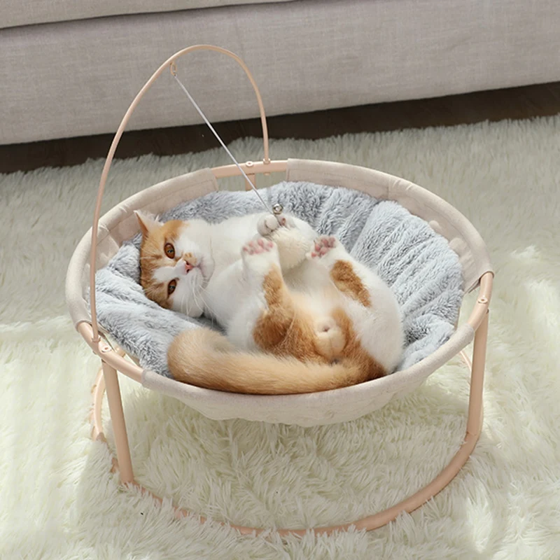 

Hanging Cat Bed Pet Hammocks Removable Kitten Climbing Frame Deep Sleep Seat Nest Comfortable Cats Bed House Pet Accessories