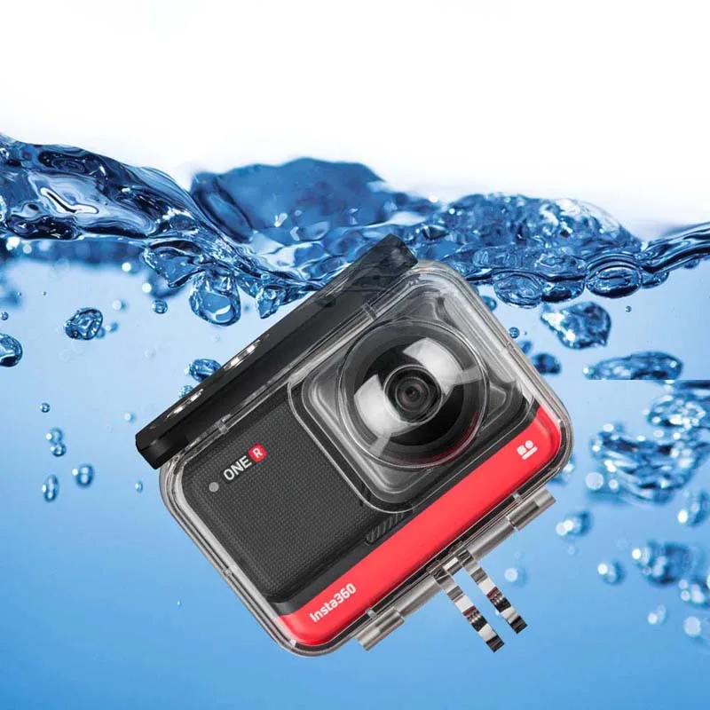 

Чехол для подводного плавания INSTA360 ONE R 4K, INSTA 360 ONE R 360 Edition, водонепроницаемый, защитный чехол