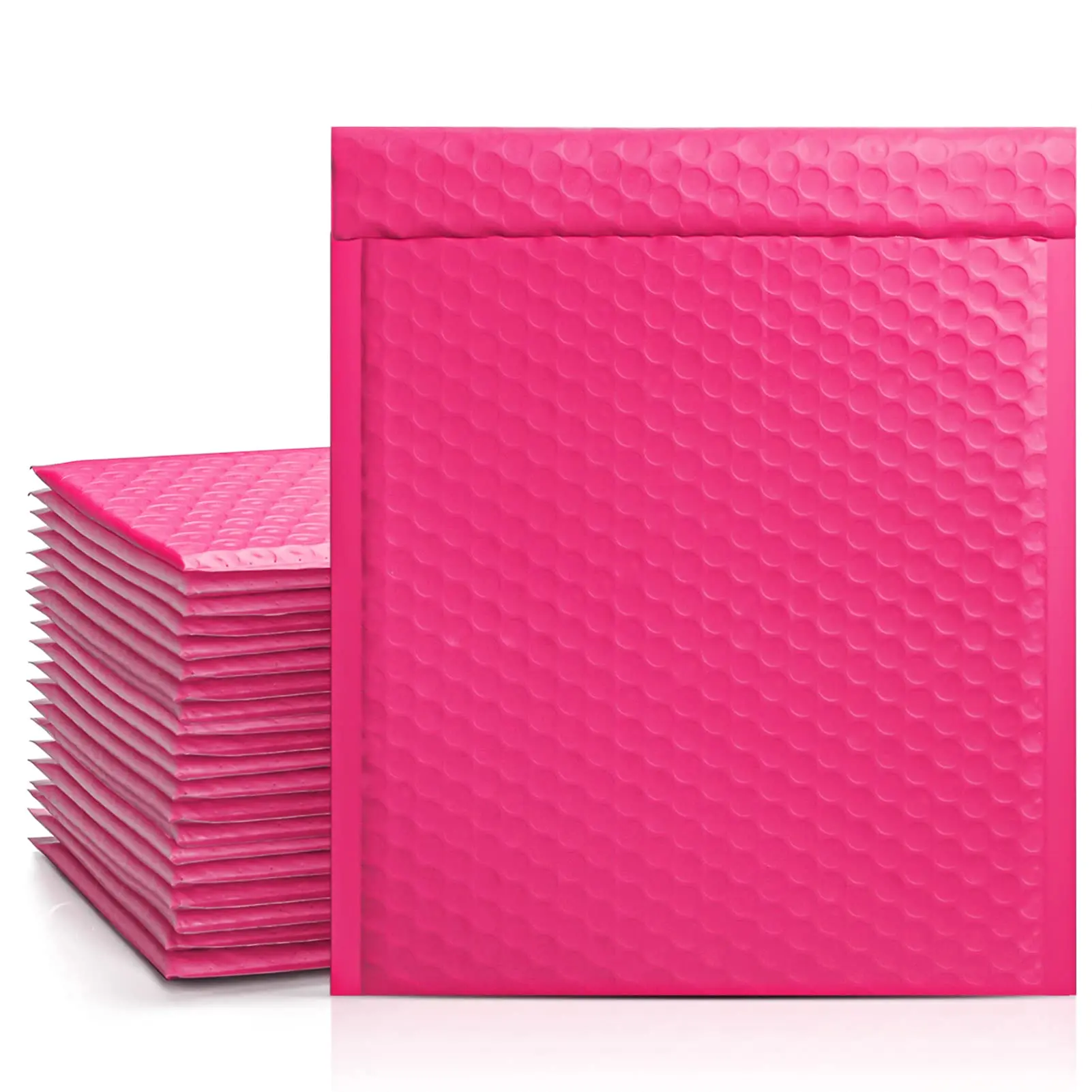 Tanie 100Pack PinkBubble Mailers, Samoprzylepne Torby Przewozowe, Koperty Bąbelkowe, Bubble Poly Mailers Do Wysyłki, Mailing