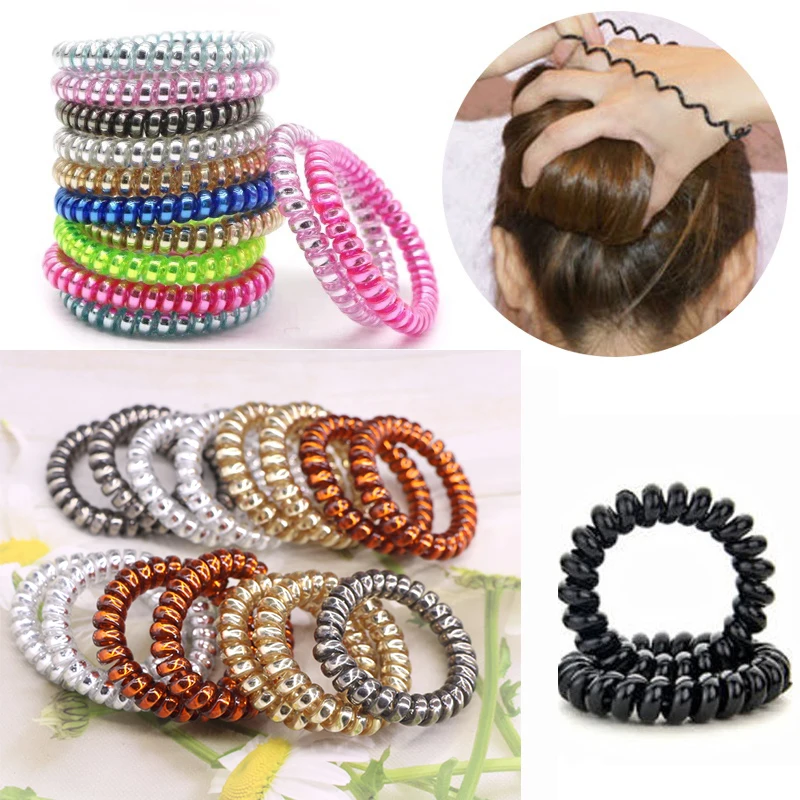 

5-50Pcs Hair Ring Rope Girls Gum Ponytail Holder Elastic Hairbands Headdress Hair Ties Rubber Bands for Women Hair Accessories