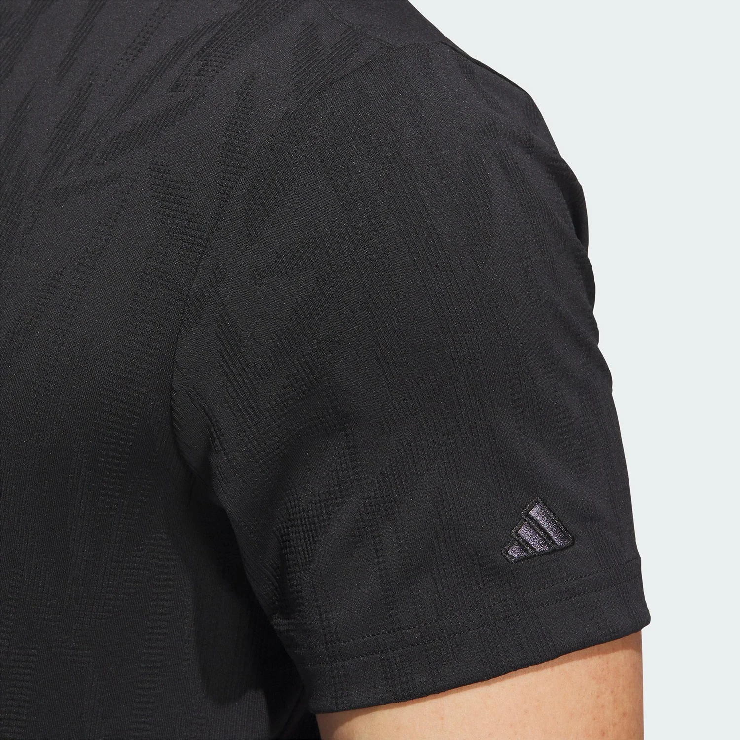 Фото Мужская рубашка-поло для гольфа Adidas Authentic GO-TO TXT с отложным воротником KA7917 №4