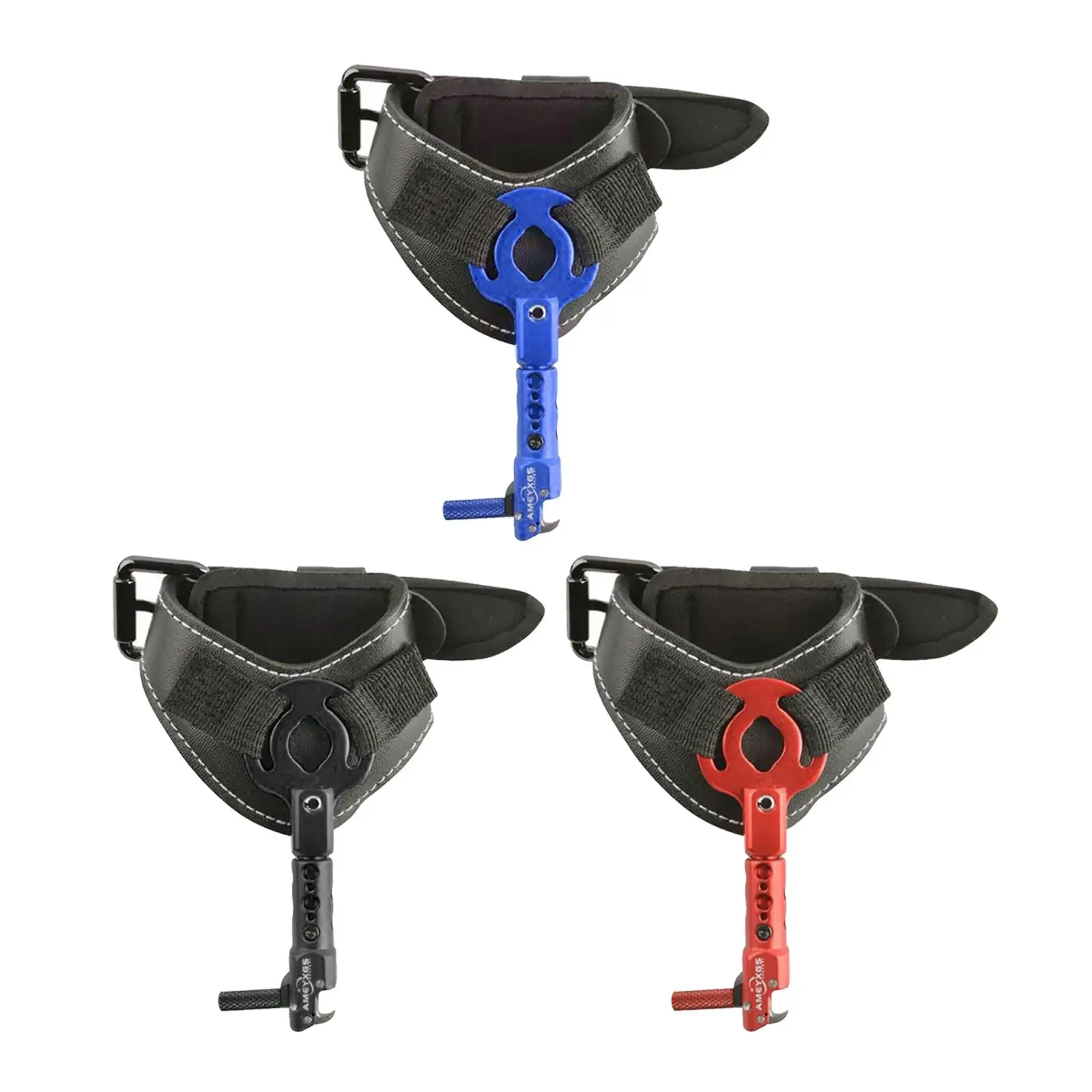 

Compound Bow Release Aid Adult Hand Release Aids with Adjustable Wrist Strap Practice Equipment