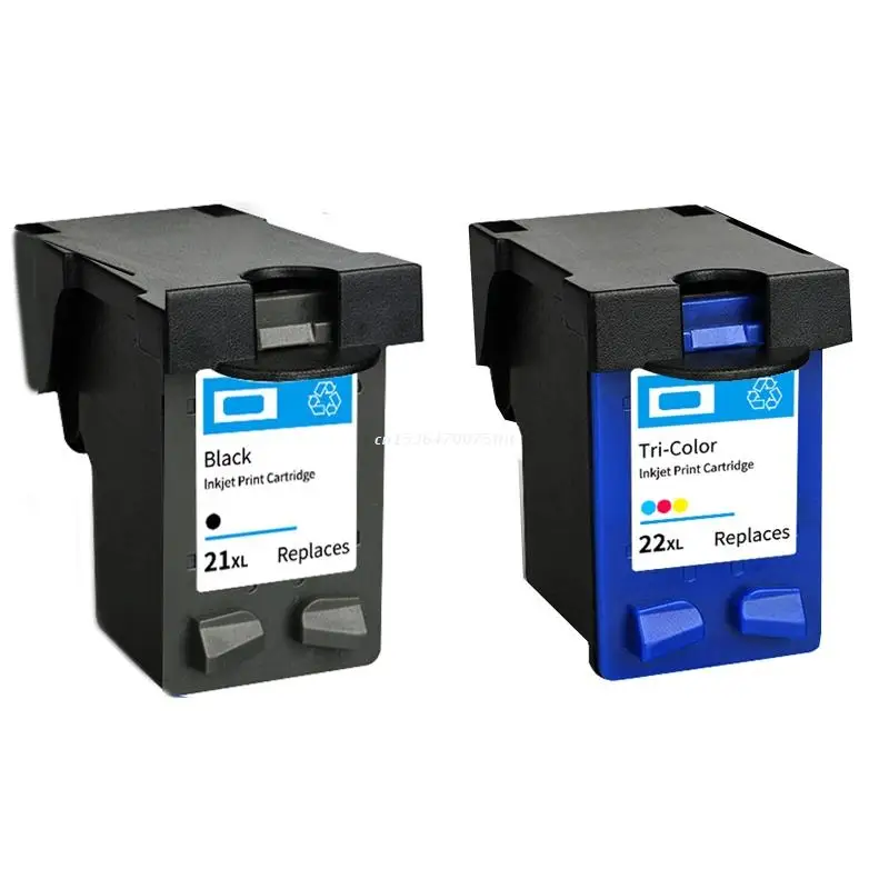 

Remanufactured Ink Cartridge for HP21 22 21XL 22XL for Deskjet F2180 F2280 F4180 F2200 F380 Printer( Black/Tri-Color） Dropship