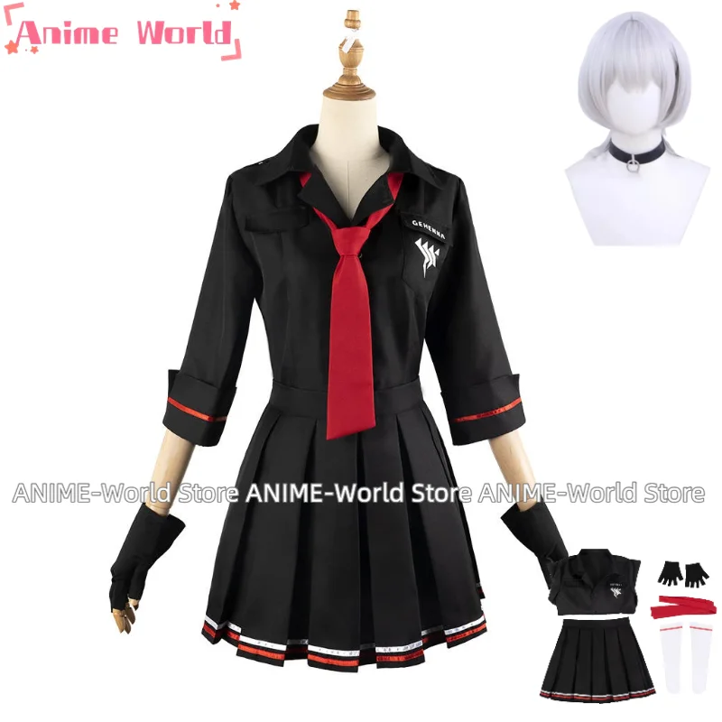 Косплей-Костюм голубого архива Ichiomi Erika из аниме размер на заказ японская черная