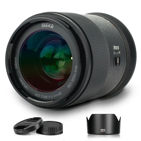 Объектив Meike 33mm F1.4 AF с большой апертурой для беззеркальных камер с байонетами Z, Fuji X, Sony E (ZV-E10 II, A6600, A6400, A5000)
