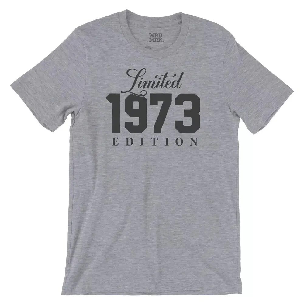 Футболка ограниченного выпуска 1973 WRDMRK-подарок на день рождения