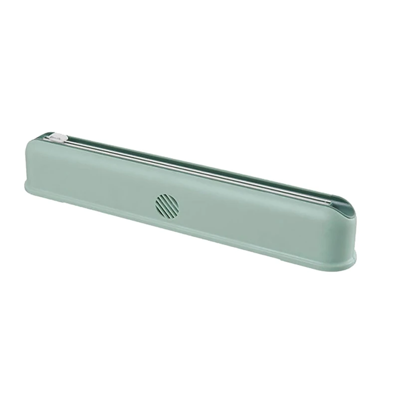 

Film Cutter Suction Cup Adjustable Cling Film Cutting Tool Household Food Film Cutting Storage Box Kitchen Accessories