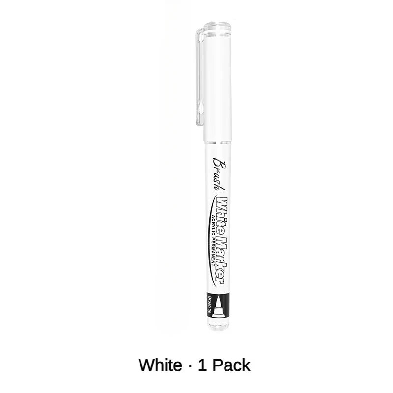 

5/1 шт., 16 цветов, прямые жидкие акриловые ручки, кисть, маркер для наскальной живописи, камня, стекла, сделай сам, школьные принадлежности, канцелярские принадлежности